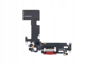 DOCK ZŁĄCZE Taśma Mikrofon Gniazdo Lightning Złącza Dla Apple iPhone 13 Red