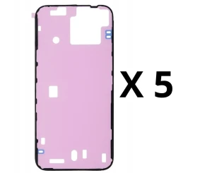 BACKGLASS USZCZELKI Zestaw 5 Sztuk Panel Tylny Klej Uszczelka Dla iPhone 14