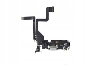 TAŚMA ZŁĄCZE Dock Mikrofon Złącza Taśmy Dla Apple iPhone 14 Pro Silver
