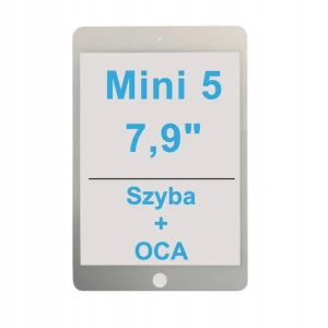 SZYBA + OCA do wyświetlacza LCD Do Apple iPad mini 5 7,9" Szybka White