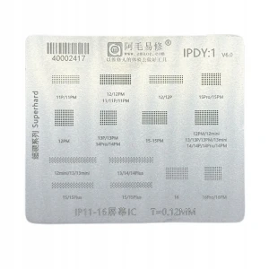 SITO REBALLING Reballing Układu Dotyku Touch IC do iPhone 11 12 13 14 15 16