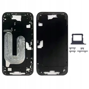 OBUDOWA KORPUS Middle Frame Przyciski Ramka Do Apple iPhone 16 Black Czarny