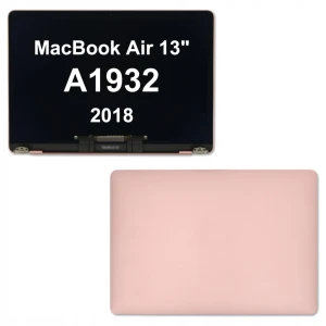 EKRAN MATRYCA Skrzydło Do Apple MacBook Air 13" A1932 2018 Gold