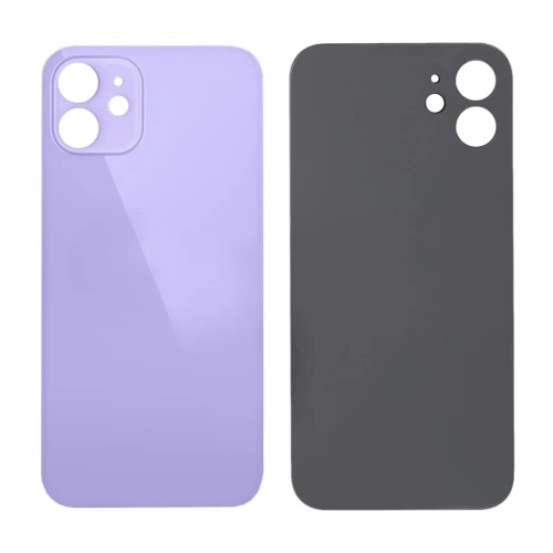 TYŁ PANEL Tylny Szkło Szyba Panele Dla Apple iPhone 12 Mini Purple Fiolet