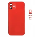 KORPUS OBUDOWA Tylny Tył Plecy Ramka Do Apple iPhone 12 Red Czerwony