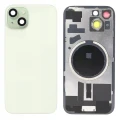 TYLNY PANEL Szkło Ramka do Apple iPhone 15 Green Zielony Magnesy MagSafe
