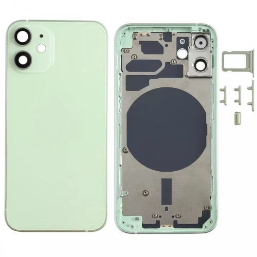 KORPUS OBUDOWA Tylny Tył Plecy Ramka Do Apple iPhone 12 Mini Green Zielony